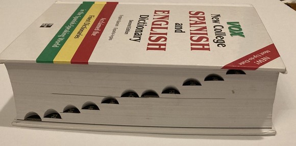 Vox New College Spanish and English Dictionary Second Edition - Picture 5 of 10